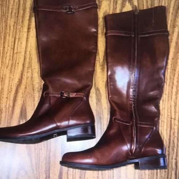 Gianni bini leather riding boots - Picture 4 of 5